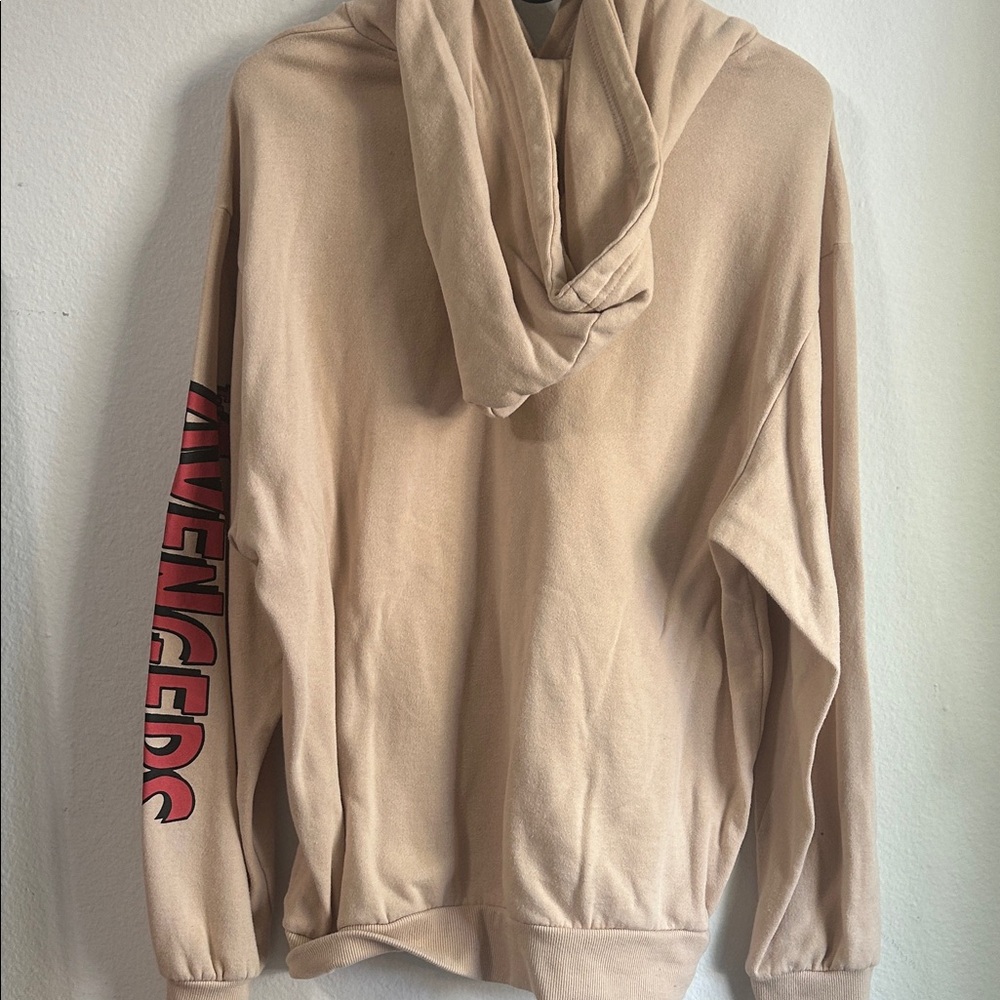 Marvel Tan Avengers Hoodie - Picture 2 of 4